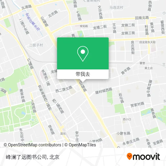 峰澜了远图书公司地图