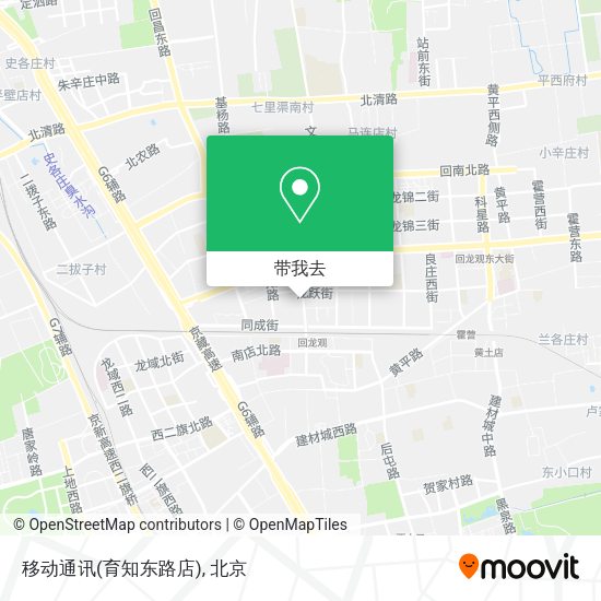 移动通讯(育知东路店)地图