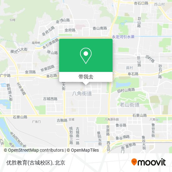 优胜教育(古城校区)地图
