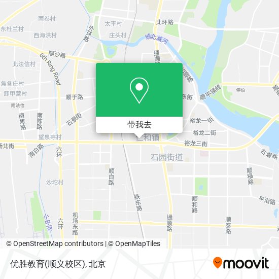 优胜教育(顺义校区)地图