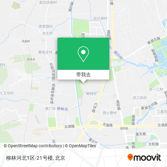 柳林河北1区-21号楼地图