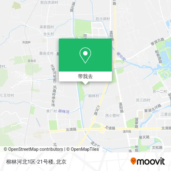 柳林河北1区-21号楼地图