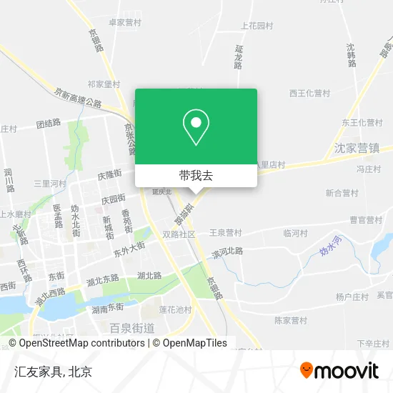 汇友家具地图