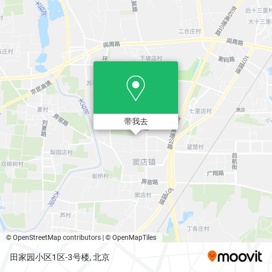 田家园小区1区-3号楼地图