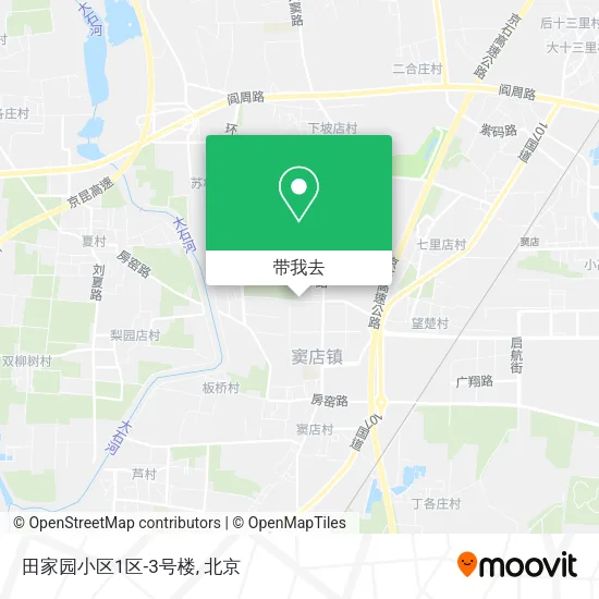 田家园小区1区-3号楼地图