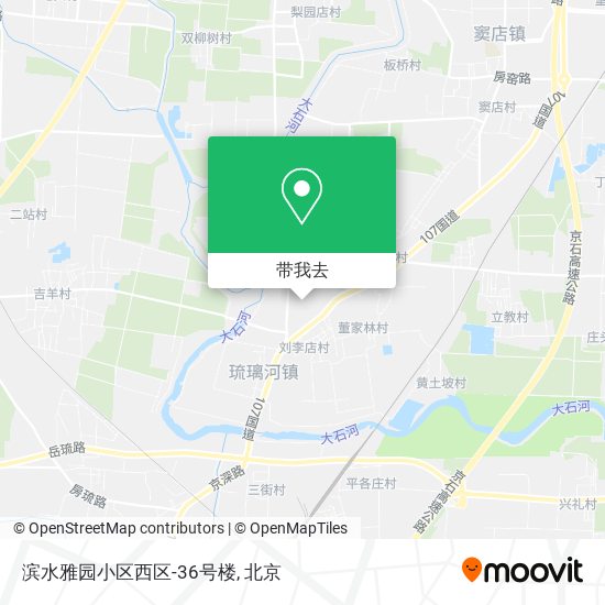 滨水雅园小区西区-36号楼地图