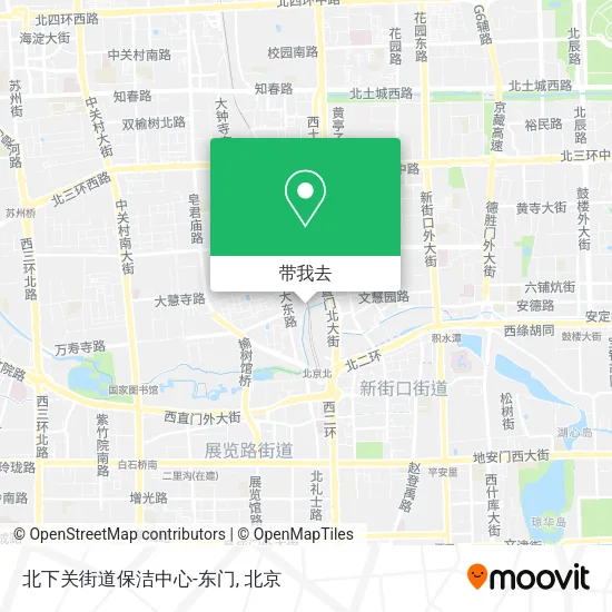 北下关街道保洁中心-东门地图