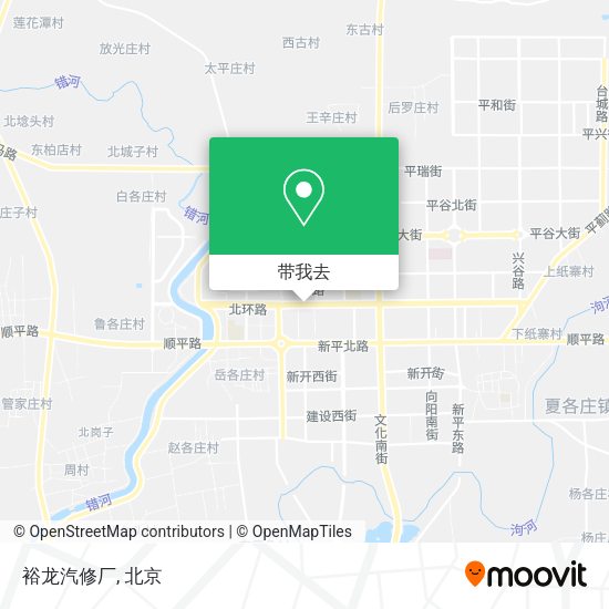 裕龙汽修厂地图