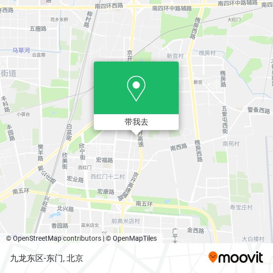 九龙东区-东门地图