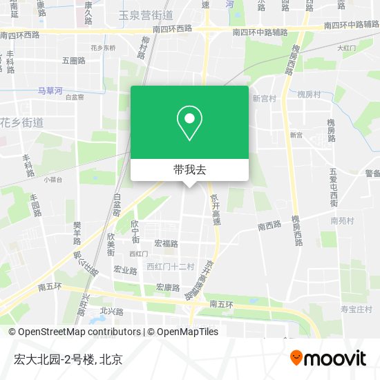 宏大北园-2号楼地图