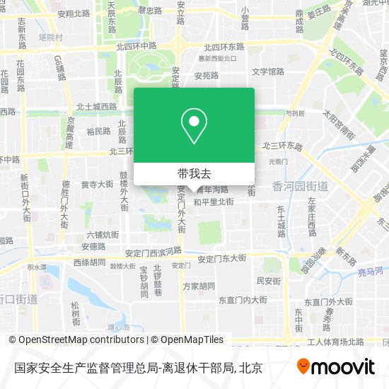 国家安全生产监督管理总局-离退休干部局地图