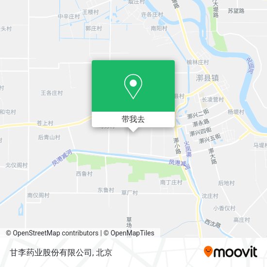 甘李药业股份有限公司地图