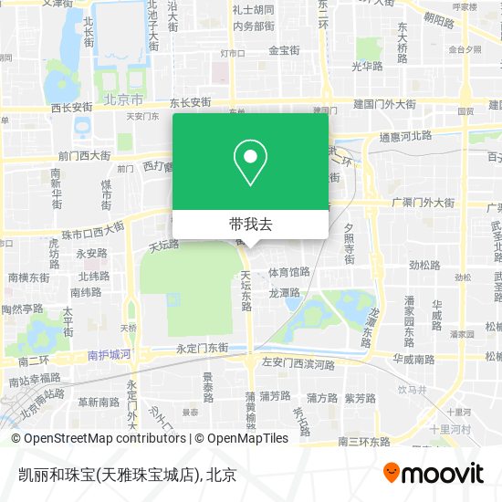 凯丽和珠宝(天雅珠宝城店)地图