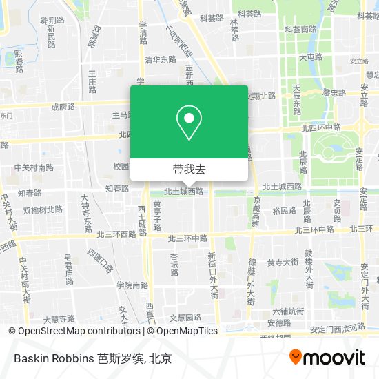 Baskin Robbins 芭斯罗缤地图