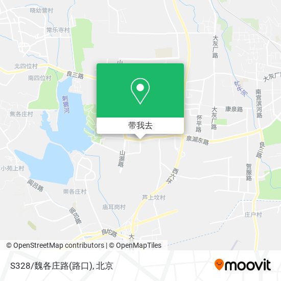S328/魏各庄路(路口)地图