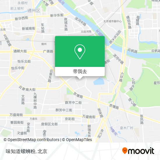 味知道螺蛳粉地图