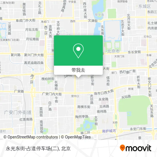 永光东街-占道停车场(二)地图