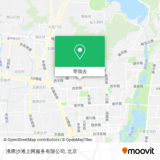 沸腾沙滩上网服务有限公司地图