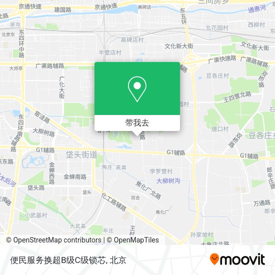 便民服务换超B级C级锁芯地图