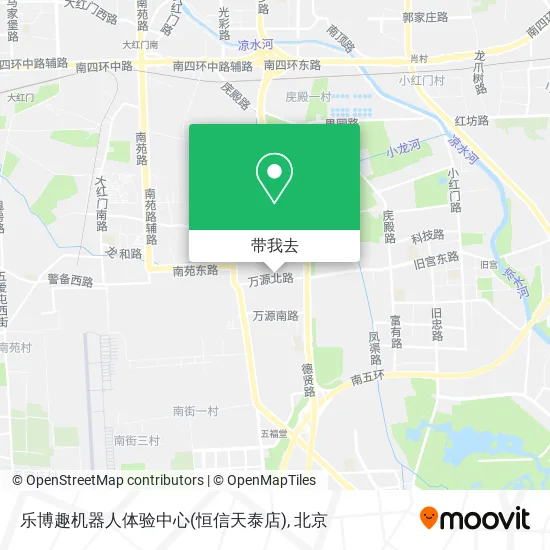 乐博趣机器人体验中心(恒信天泰店)地图