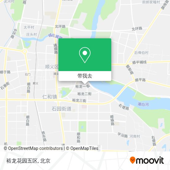 裕龙花园五区地图