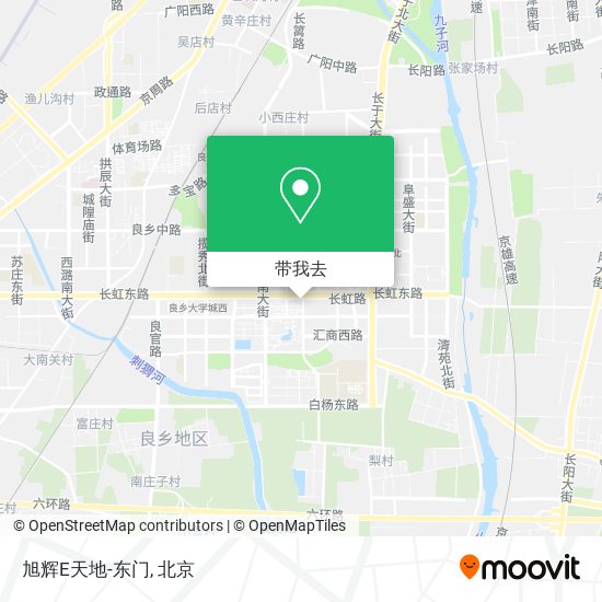 旭辉E天地-东门地图