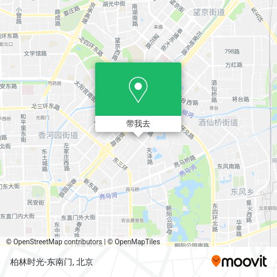 柏林时光-东南门地图