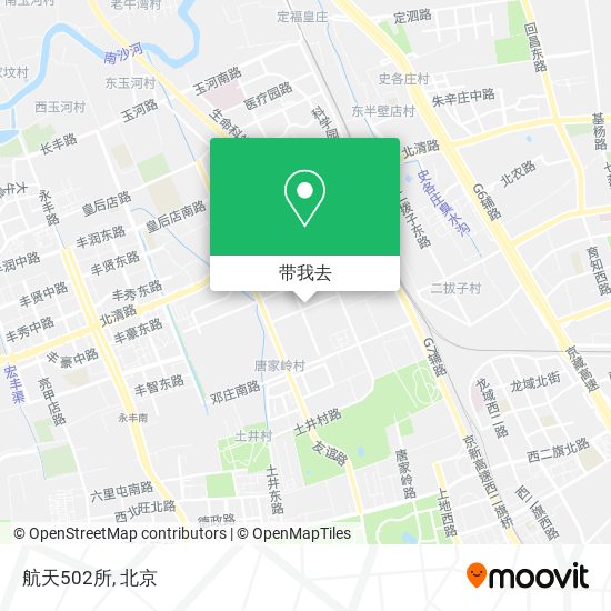 航天502所地图