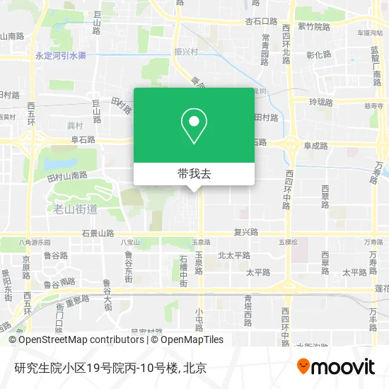 研究生院小区19号院丙-10号楼地图