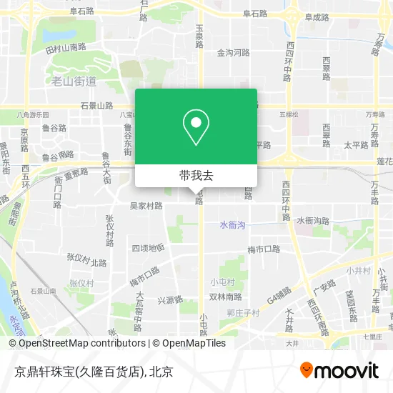 京鼎轩珠宝(久隆百货店)地图