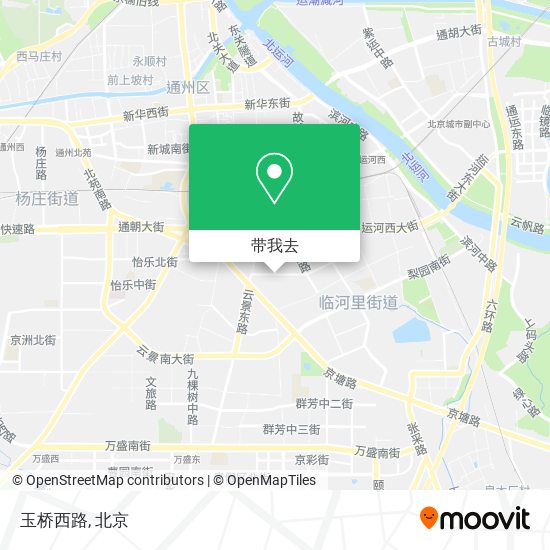 玉桥西路地图