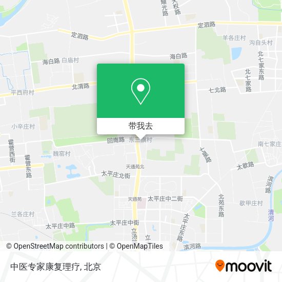 中医专家康复理疗地图