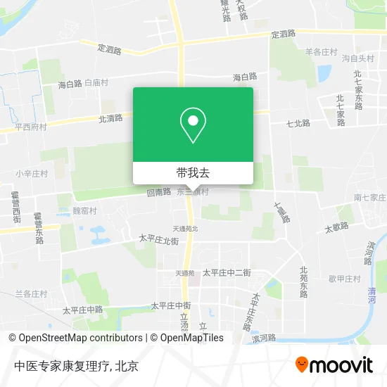 中医专家康复理疗地图