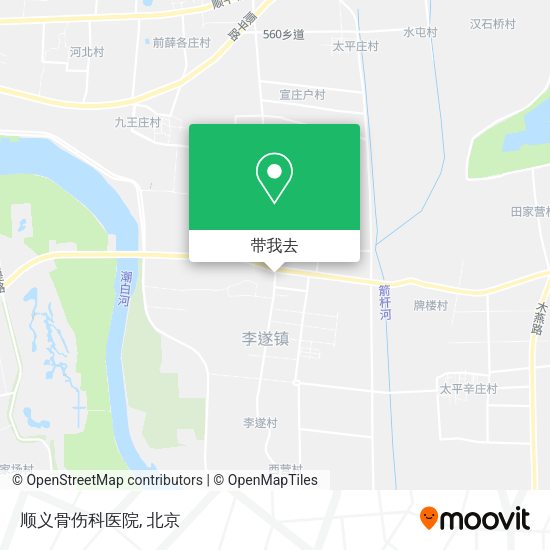 顺义骨伤科医院地图