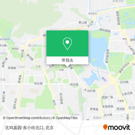 北坞嘉园-东小街北口地图