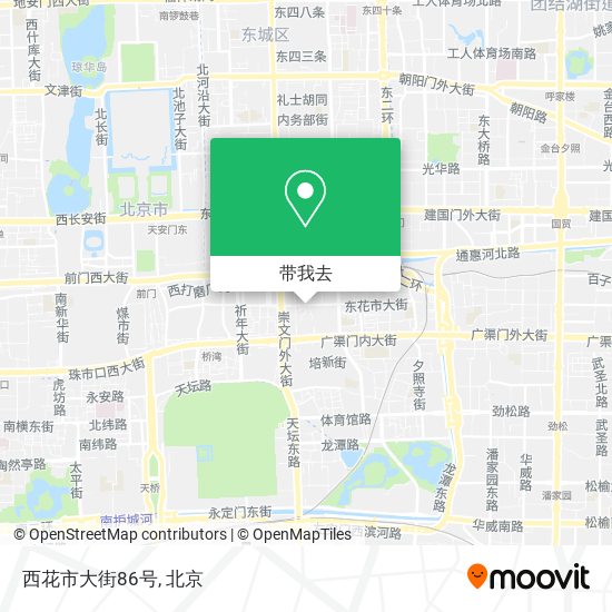 西花市大街86号地图