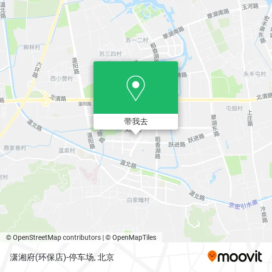 潇湘府(环保店)-停车场地图