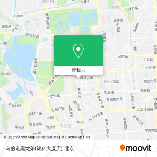 乌煎道黑龙茶(银科大厦店)地图