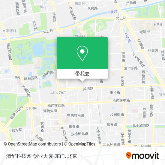 清华科技园·创业大厦-东门地图