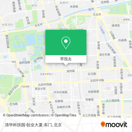 清华科技园·创业大厦-东门地图