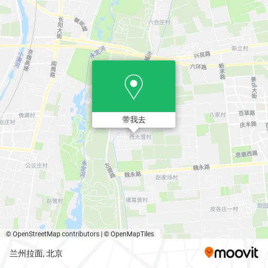 兰州拉面地图