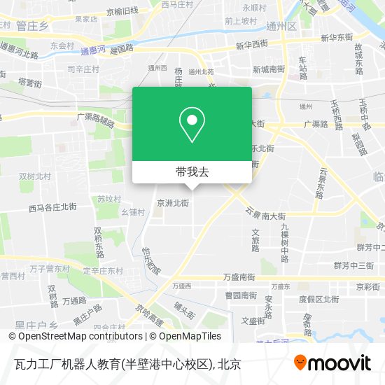 瓦力工厂机器人教育(半壁港中心校区)地图