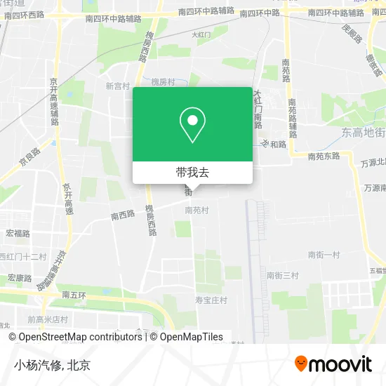 小杨汽修地图