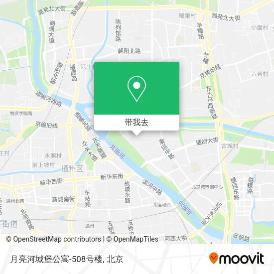 月亮河城堡公寓-508号楼地图