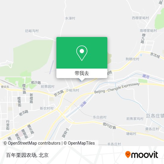 百年栗园农场地图