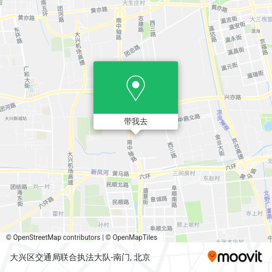 大兴区交通局联合执法大队-南门地图