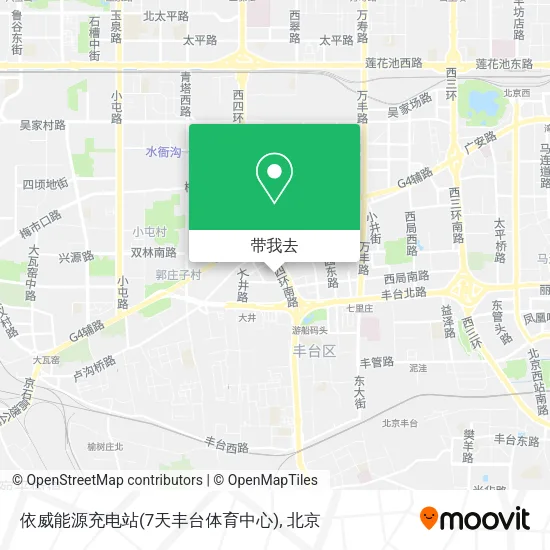 依威能源充电站(7天丰台体育中心)地图