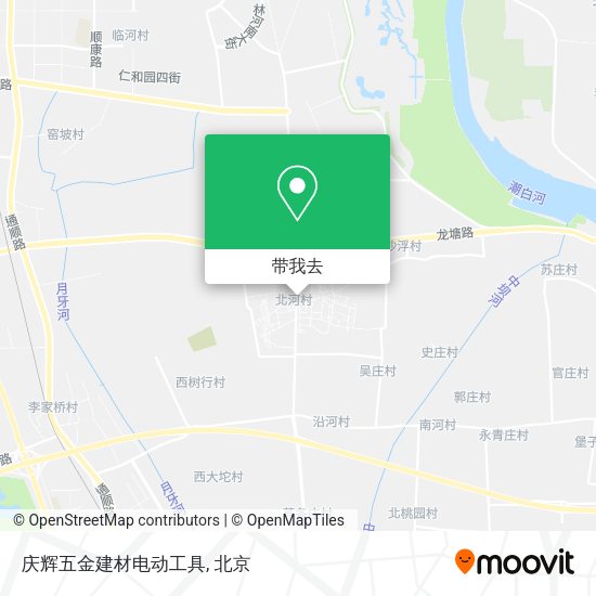 庆辉五金建材电动工具地图
