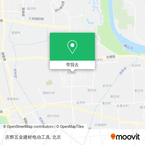 庆辉五金建材电动工具地图
