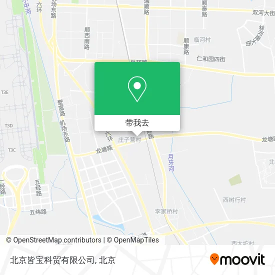 北京皆宝科贸有限公司地图